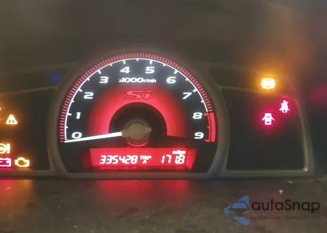 2008 Honda Civic Si/Si Mugen из США, поврежденный, VIN 2HGFA55588H711205